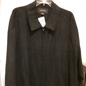 Men's size 2x Jacket, nwt, Black